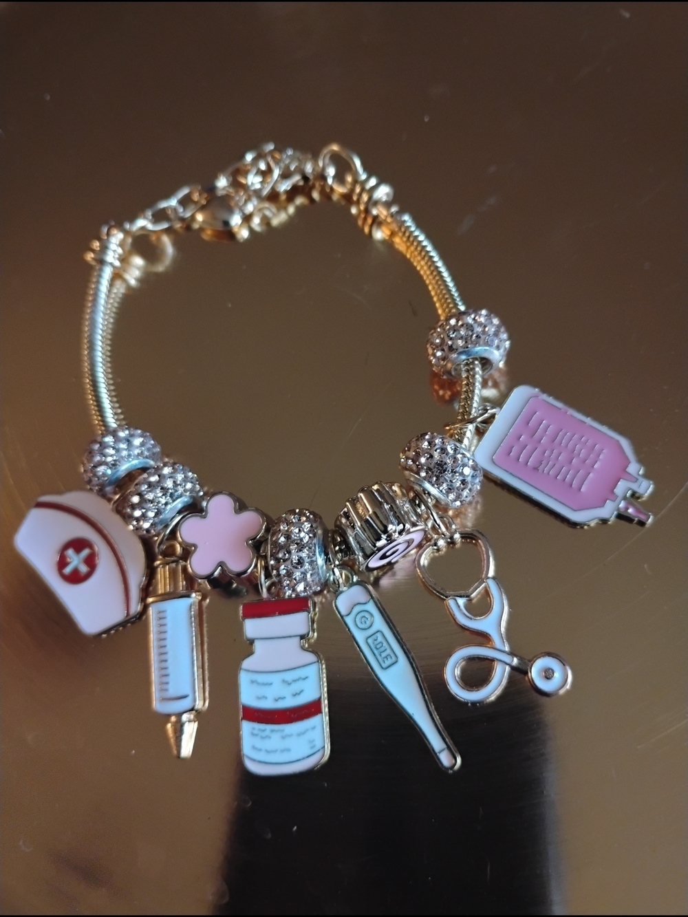Nurse Charm Bracelet